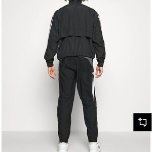 Adidas Men’s Black Track Pants | Athletic Joggers | Size Large